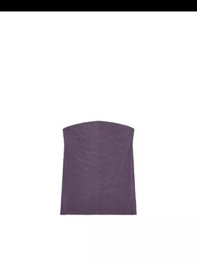 Zara Dusty Purple Strapless Tube Camisole